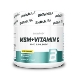 Biotech USA MSM + Vitamin C (MCM + Витамин С)
