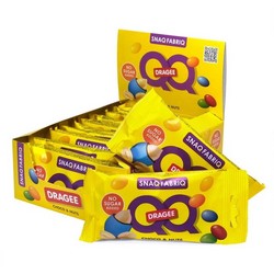 SNAQFABRIQ Драже с арахисом и молочным шоколадом, покрытое разноцветной глазурью